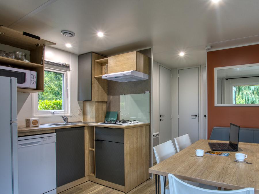 Mobilhome 6 personnes - Mobil-home Privilège 3ch TV LV 6 pers 5