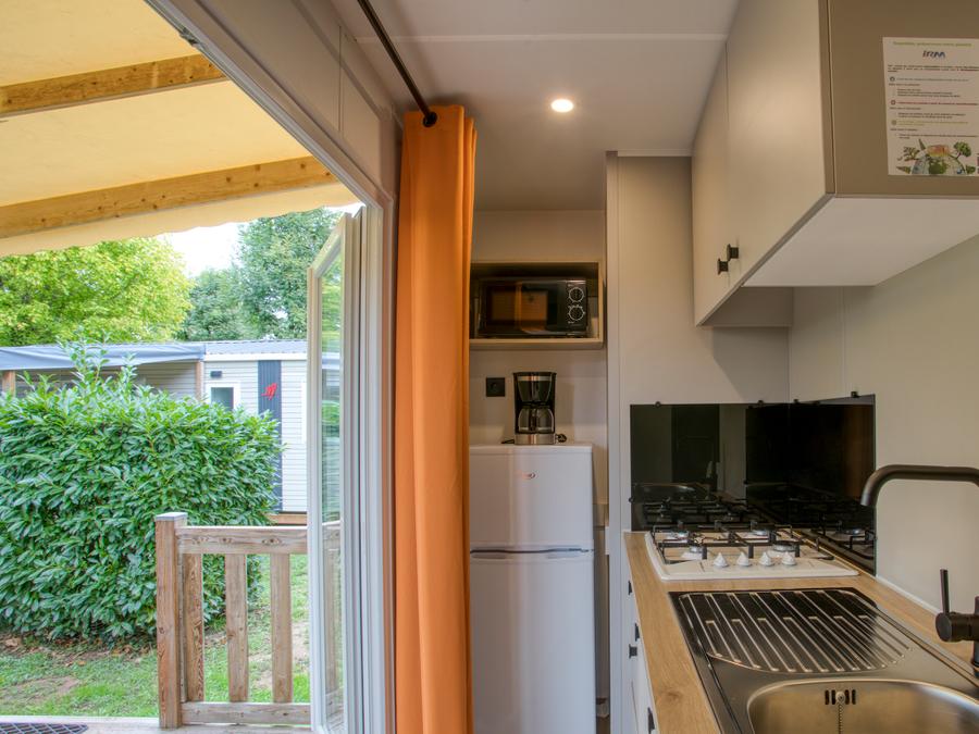 Mobilhome 4 personnes - Mobil-home Grand Confort 2ch 22m2 4 pers 5