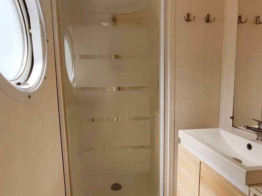 Mobilhome 6 personnes - Mobil-home Premium 30 m² (3 chambres) terrasse semi-couverte 15m² + TV + LV + Clim 6 pers 4