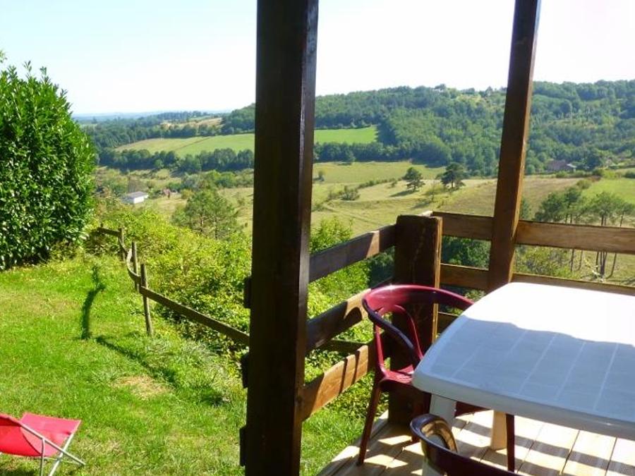 Chalet 4 personnes - Chalet Standard 25m² (1 chambre) - Terrasse couverte 9m² 2/4 pers 1