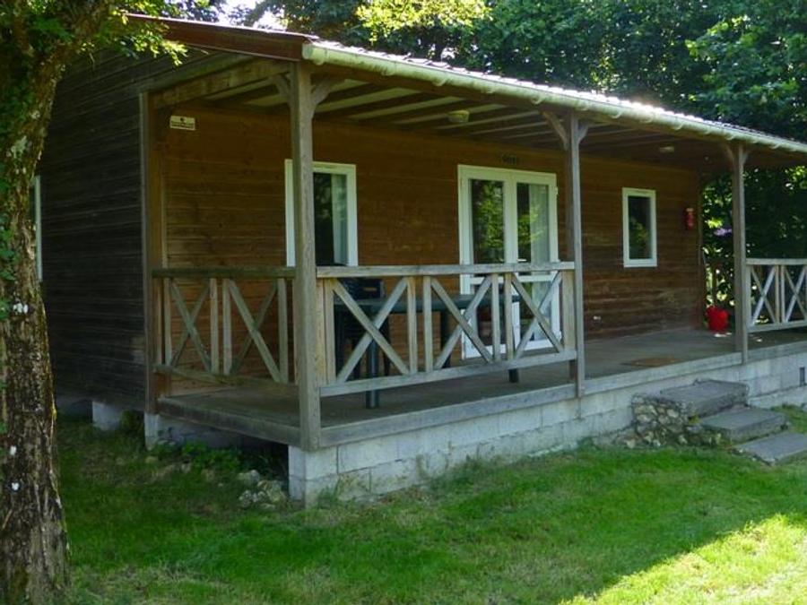 Chalet 6 personnes - Chalet Goa Confort 32m² (3 chambres) - Terrasse couverte 16m² - TV 6 pers 0