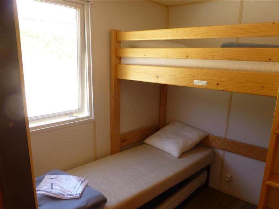 Mobilhome 5 personnes - Mobil-home Chêne Confort 23m² (2 chambres) - Terrasse couverte 10m² - Dimanche/Dimanche 5 pers 2
