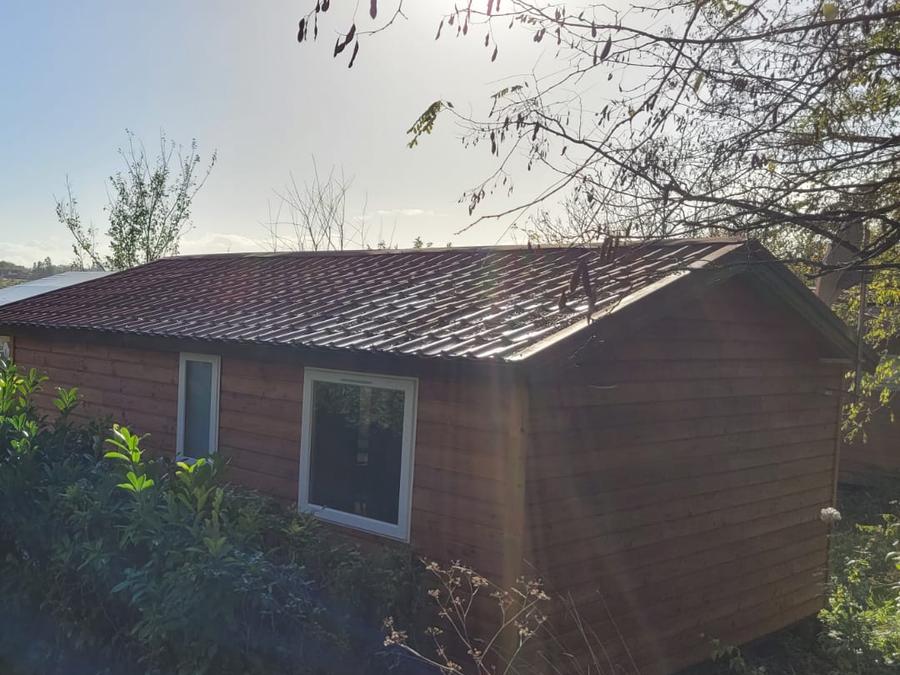 Chalet 4 personnes - Chalet Premium 30m² (2 chambres) + terrasse couverte 12m² + clim + TV + LV 4 pers 0