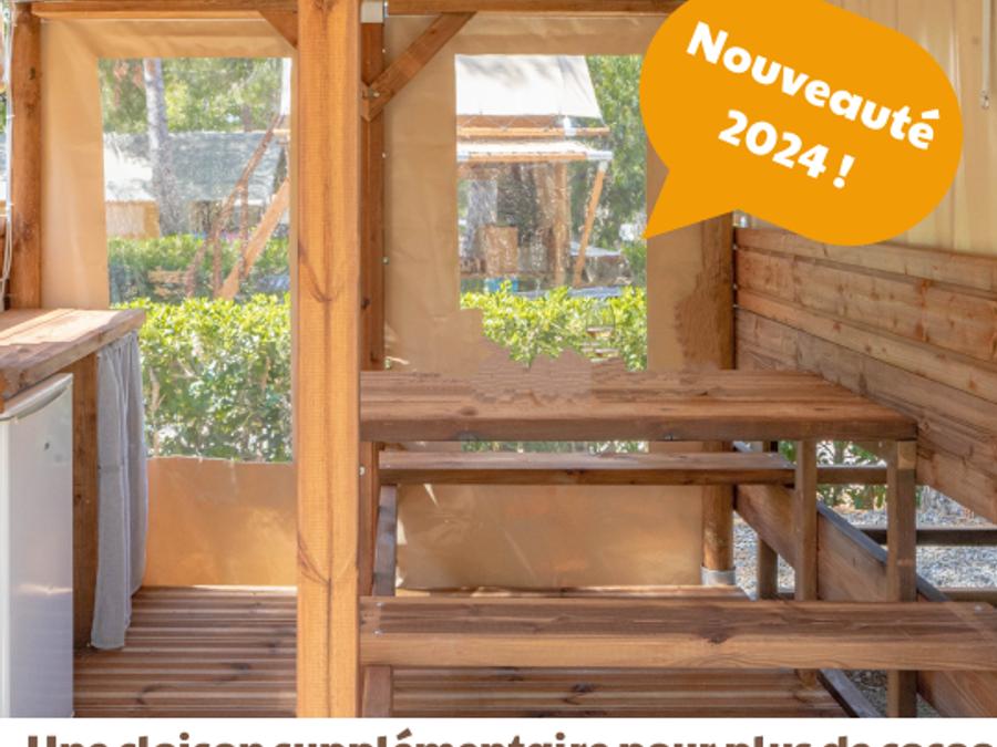 Bungalow toilé 2 personnes - CABANE AU CLAIR DE LUNE 6