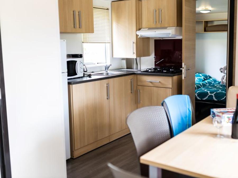 Mobilhome 4 personnes - COTTAGE LOGGIA - 2 CHAMBRES 1