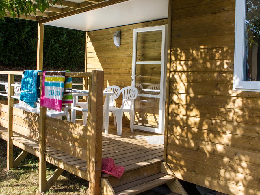 Mobilhome 4 personnes - COTTAGE LOGGIA - 2 CHAMBRES 0