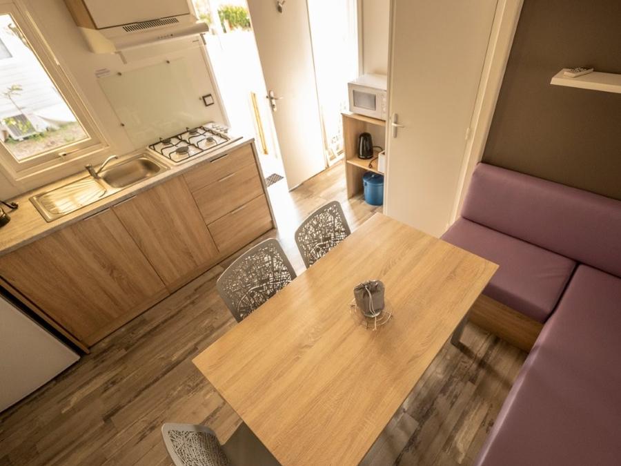 Mobilhome 7 personnes - 3 Chambres 6/7 Pers.(dont 1 enfant de 6 à 15 ans) 5