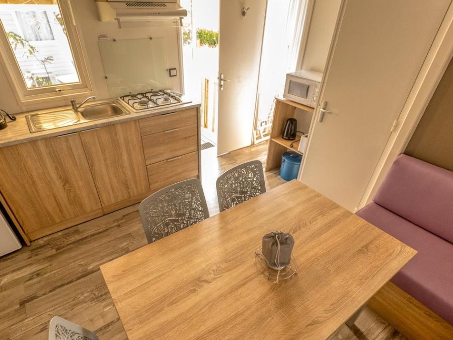 Mobilhome 7 personnes - 3 Chambres 6/7 Pers.(dont 1 enfant de 6 à 15 ans) 6