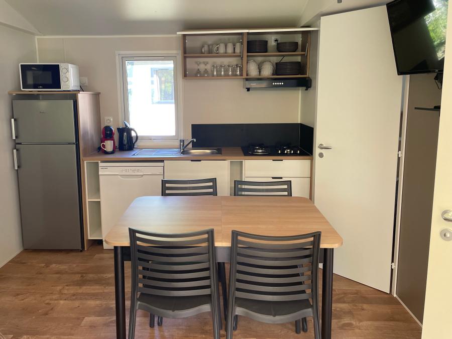Mobilhome 6 personnes - Lac de Sainte Croix (Premium) - 35m² 3 chambres 6