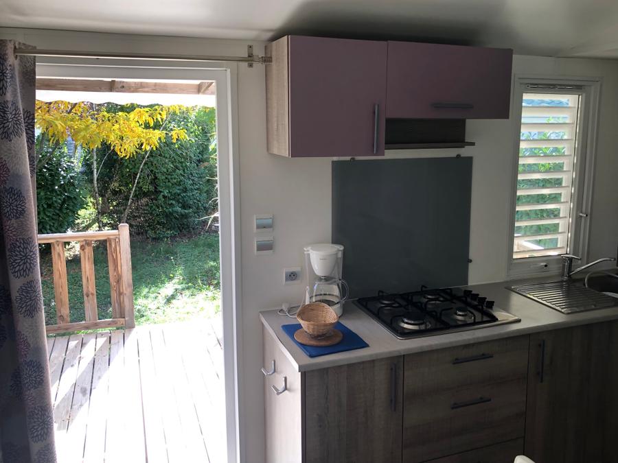 Mobilhome 4 personnes - Forcalquier (Privilège)- 27m² 2 chambres 4