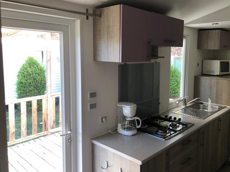 Mobilhome 4 personnes - Forcalquier (Privilège)- 27m² 2 chambres 1