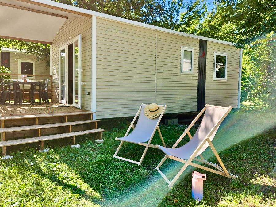 Mobilhome 4 personnes - Banon (Privilège) - 26m² 2 chambres 0
