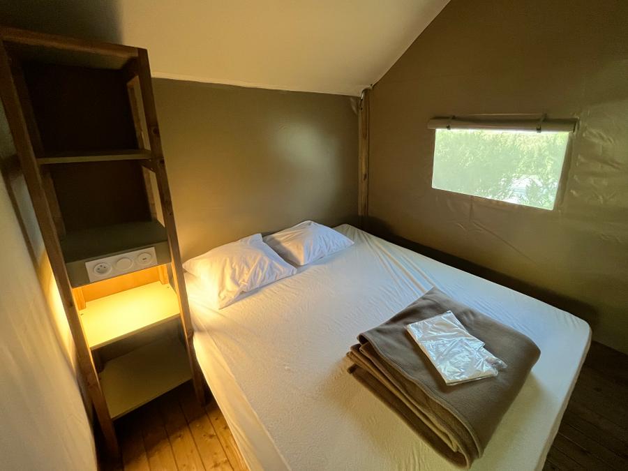 Tente en toile et en bois 5 personnes - Tente Safari 2 CH 5 pers 14