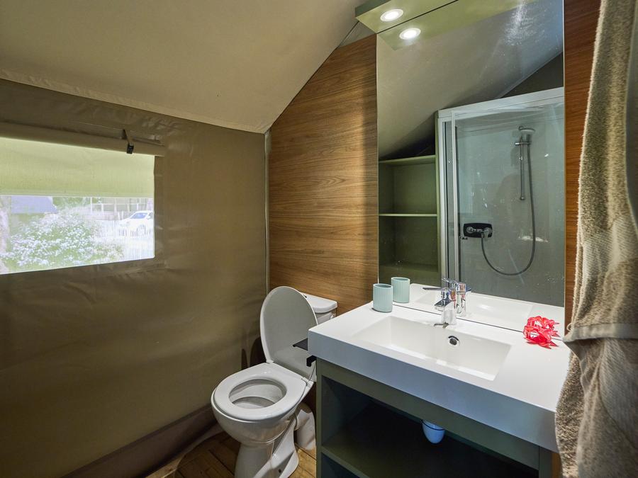 Tente en toile et en bois 5 personnes - Tente Safari 2 CH 5 pers 21