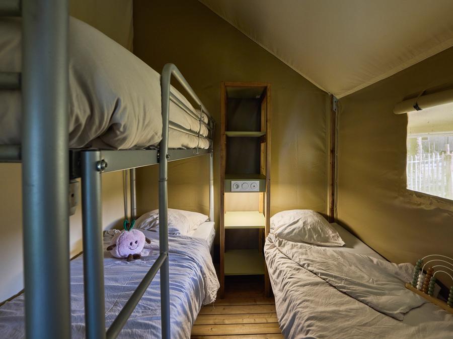 Tente en toile et en bois 5 personnes - Tente Safari 2 CH 5 pers 20