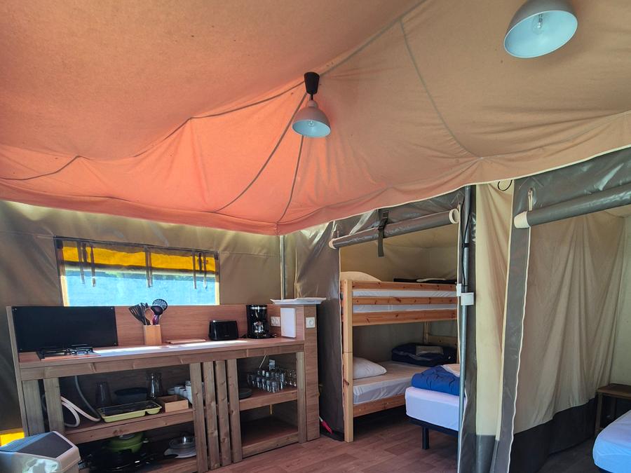Bungalow toilé 5 personnes - sans sanitaires 6