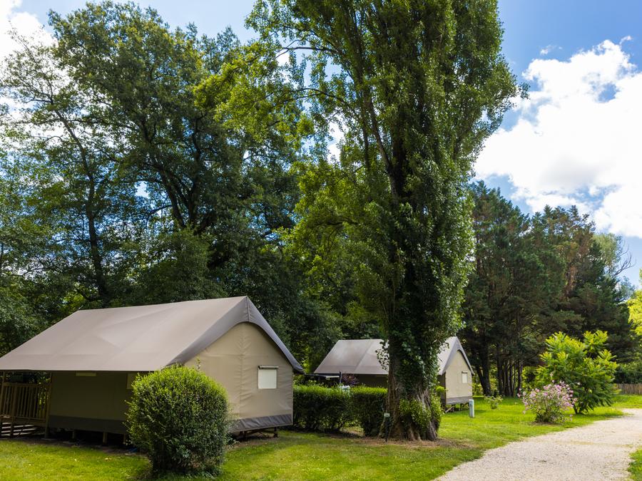 Lodge 4 personnes - Mini-Wood sur pilotis en toile , sans sanitaires, pour 4 personnes 13