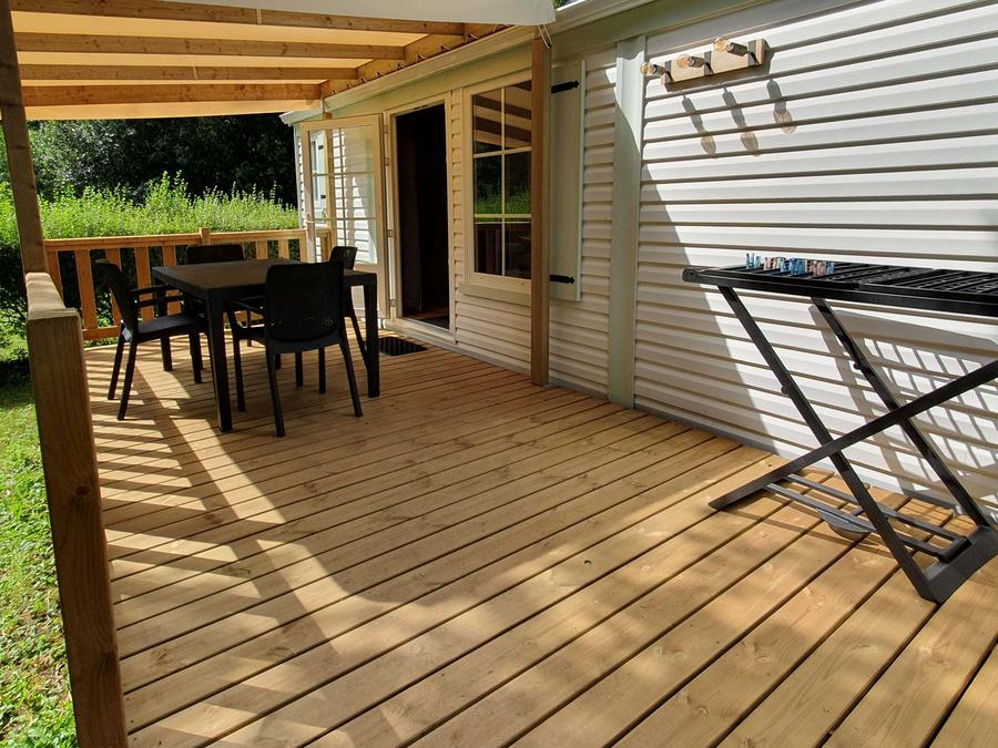 Mobilhome 4 personnes - MOBIL-HOME IRM SUPER MERCURE confort 32m² 9