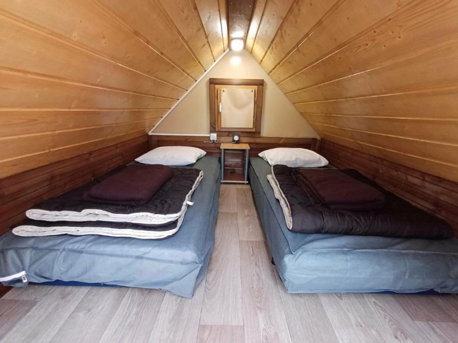 Tente en toile et en bois 2 personnes - Tente Bivouac sur pilotis bois et toile, sans sanitaires pour 2 personnes 6
