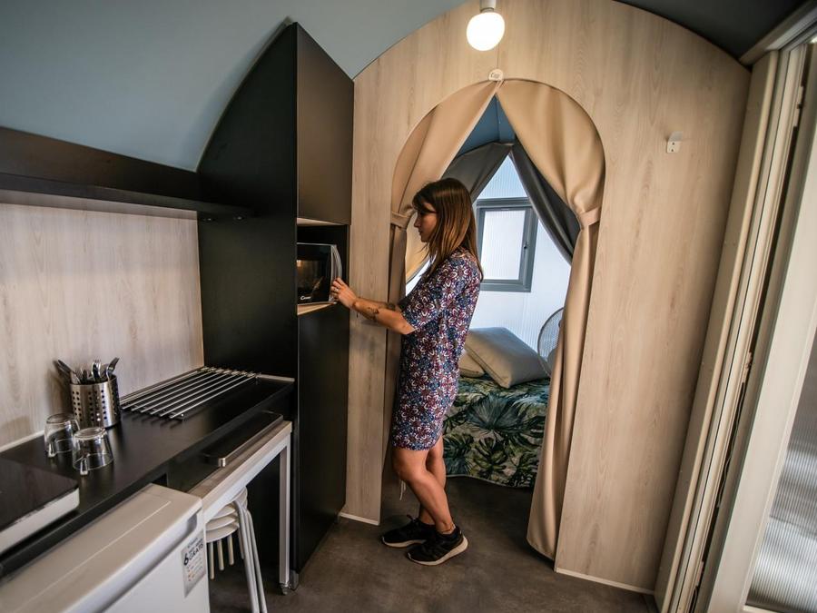 Tente en toile et en bois 4 personnes - COCO SWEET 4