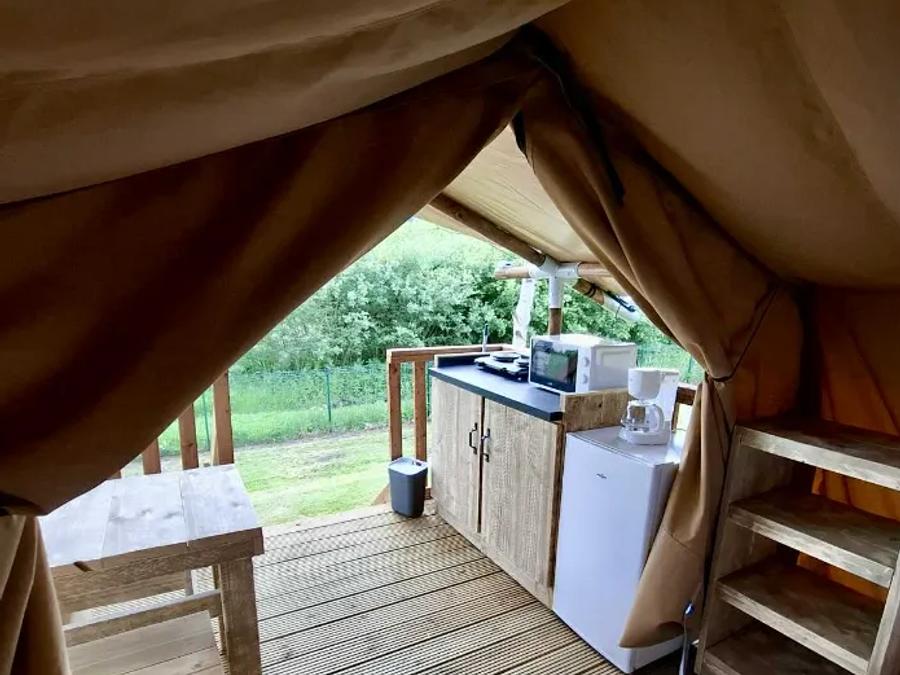 Insolite 2 personnes - Tente lodge junior - 1 chambre 2