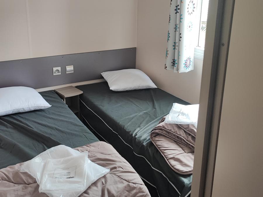 Mobilhome 6 personnes - IRM ou Trigano 3 chambres - Clim + TV 4/6 pers. 4