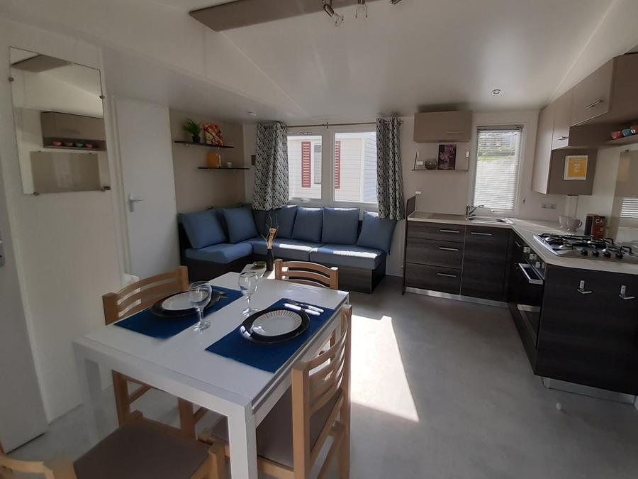 Mobilhome 6 personnes - IRM ou Trigano 3 chambres - Clim + TV 4/6 pers. 11