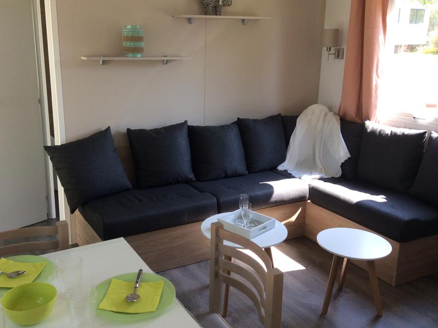 Mobilhome 6 personnes - IRM ou Trigano 3 chambres - Clim + TV 4/6 pers. 15