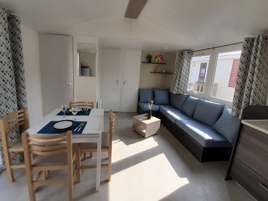 Mobilhome 6 personnes - IRM ou Trigano 3 chambres - Clim + TV 4/6 pers. 12