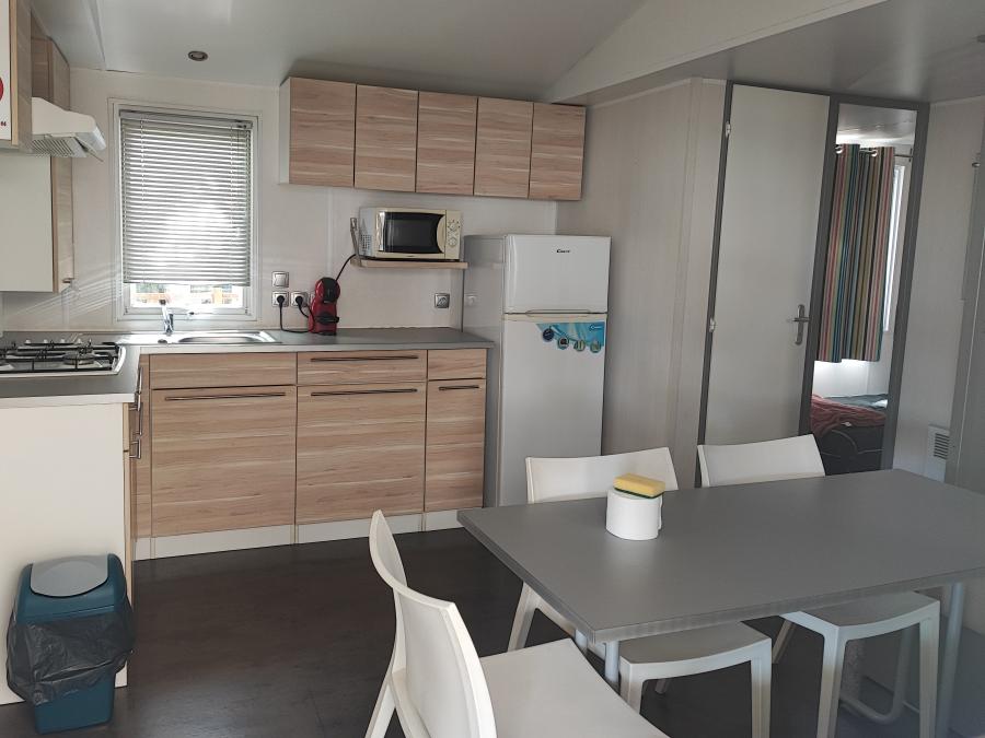 Mobilhome 6 personnes - 30m² 3 chambre, climatisé, terrasse de 18 m² 8