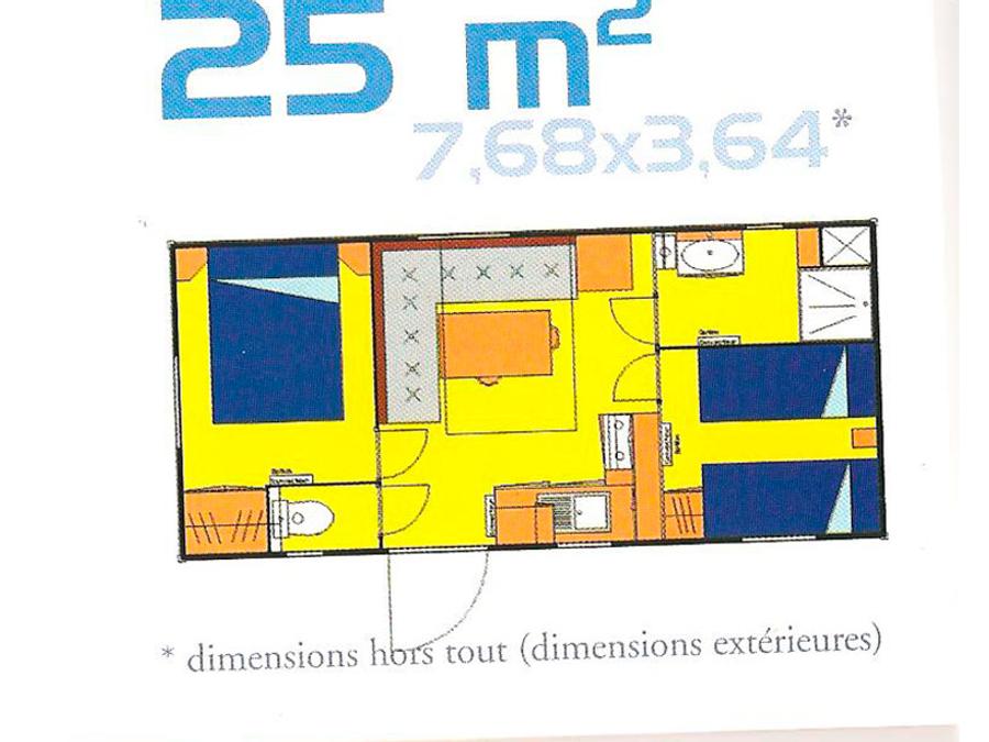 Mobilhome 4 personnes - CALVI - 2 chambres 5