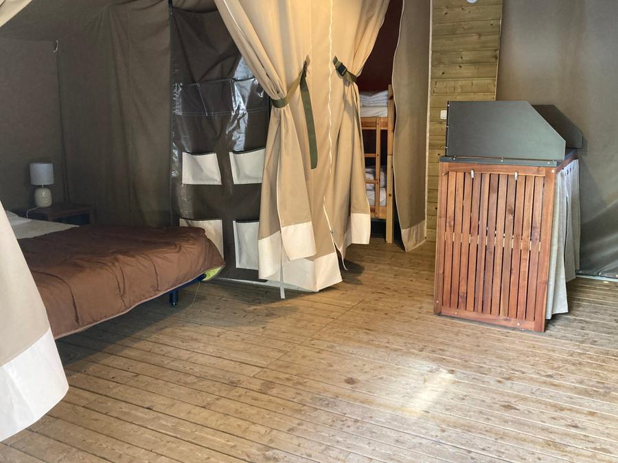 Bungalow toilé 5 personnes - LODGE - 2 chambres 2