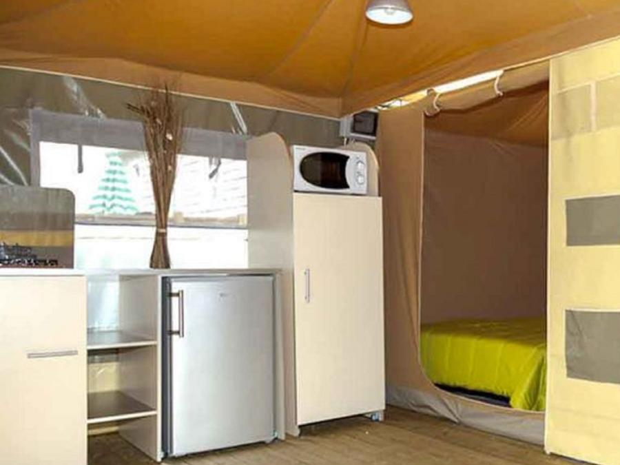 Bungalow toilé 4 personnes - CARAÏBES 20m² 2 chambres 2