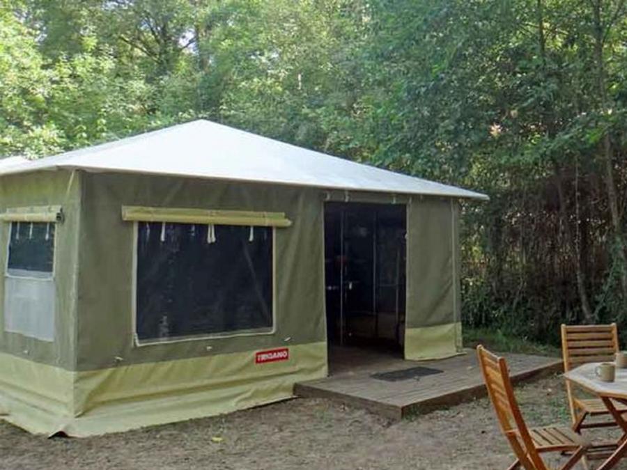 Bungalow toilé 4 personnes - CARAÏBES 20m² 2 chambres 1