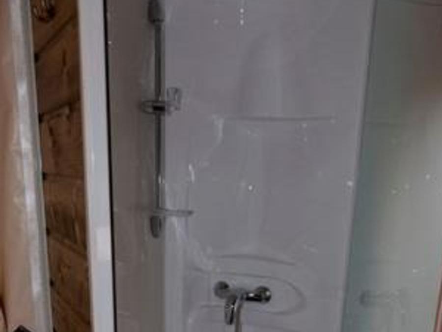 Tente en toile et en bois 5 personnes - Lodge NIAGARA 40m² avec Salle de bain 5