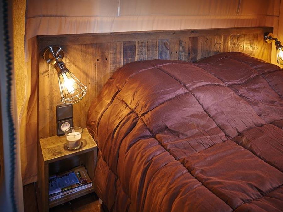 Tente en toile et en bois 5 personnes - Lodge KENYA 46m² 6