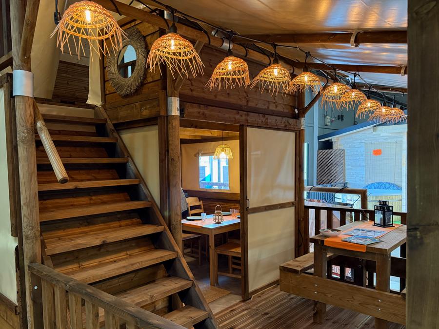 Tente en toile et en bois 3 personnes - LODGE LA BOHEME 1