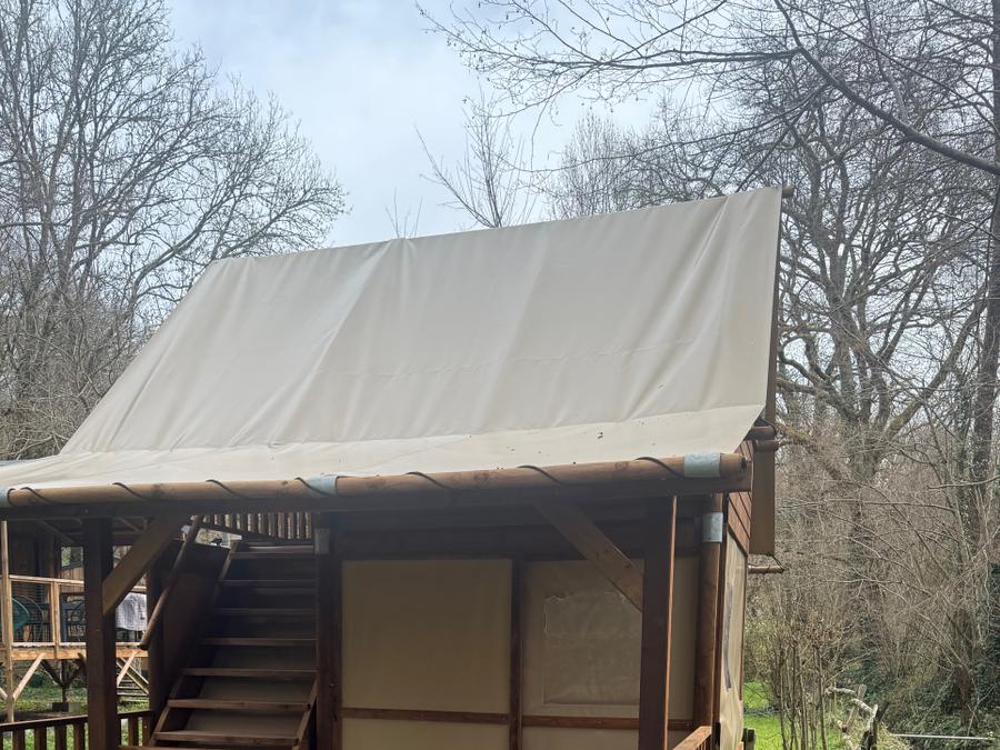 Tente en toile et en bois 3 personnes - LODGE LA BOHEME 4