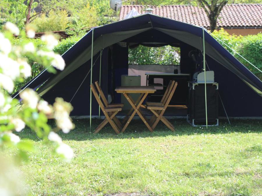 Tente 4 personnes - Tente Tribu - 2 chambres - Sans sanitaire 1