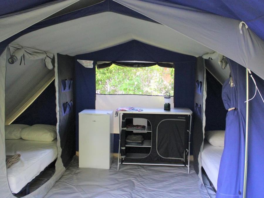 Tente 4 personnes - Tente Tribu - 2 chambres - Sans sanitaire 6