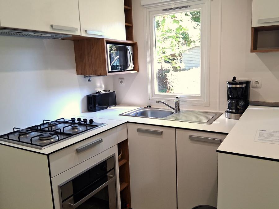 Mobilhome 4 personnes - Mobil-home Privilège - 26m² - 2 chambres - Climatisé 2