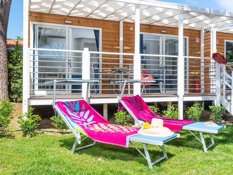 Bungalow 3 personnes - Charme L 0