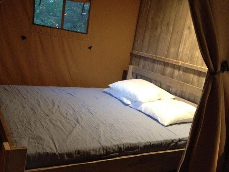 Tente en toile et en bois 5 personnes - Tente Lodge Luxe 3