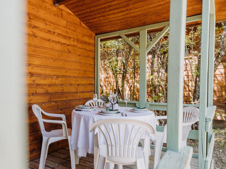 Chalet 3 personnes - Confort 1 Chambre - 1 SDB - 24m² 2
