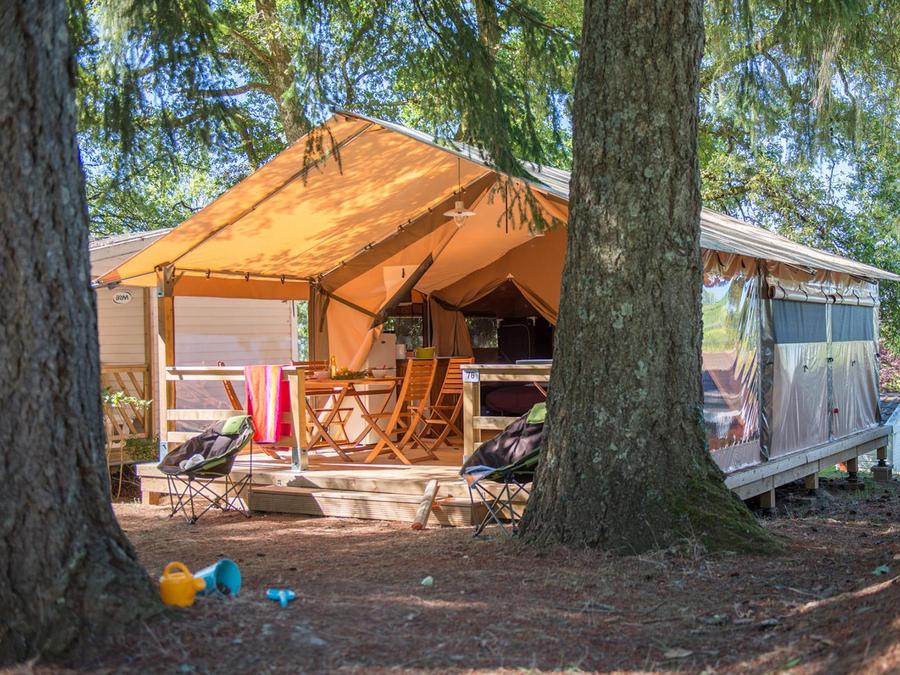Tente 5 personnes - Eco Lodge 2 chambres - sans sanitaire 0