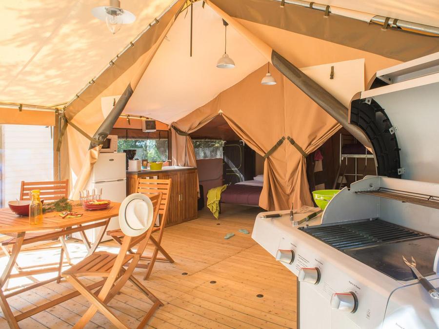 Tente 5 personnes - Eco Lodge 2 chambres - sans sanitaire 1