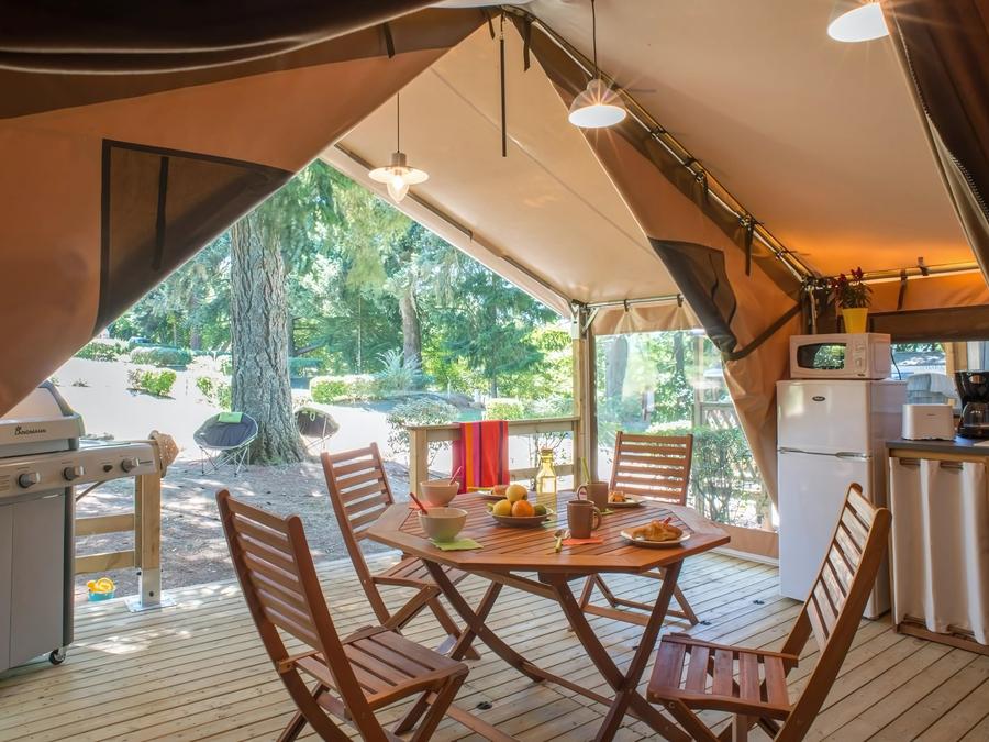 Tente 5 personnes - Eco Lodge 2 chambres - sans sanitaire 4