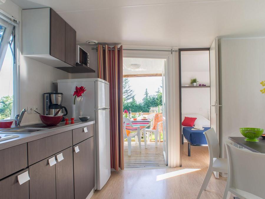 Mobilhome 5 personnes - Prestige 32m² 2 chambres - climatisation 3
