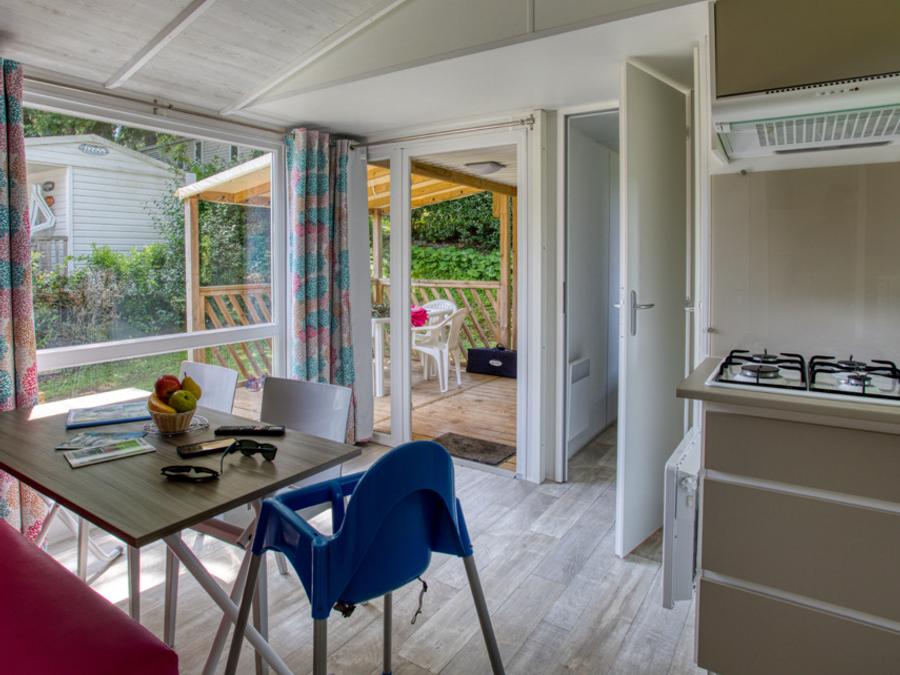 Mobilhome 5 personnes - Prestige 32m² 2 chambres - climatisation 2