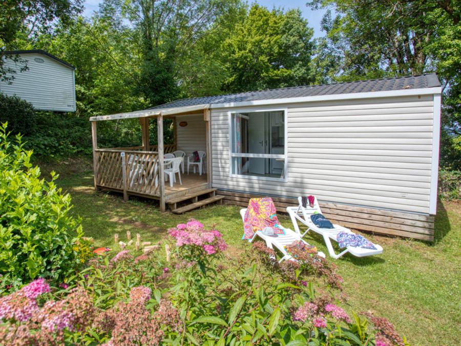 Mobilhome 5 personnes - Prestige 32m² 2 chambres - climatisation 0